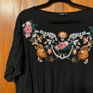 Floral Embroidered Dress